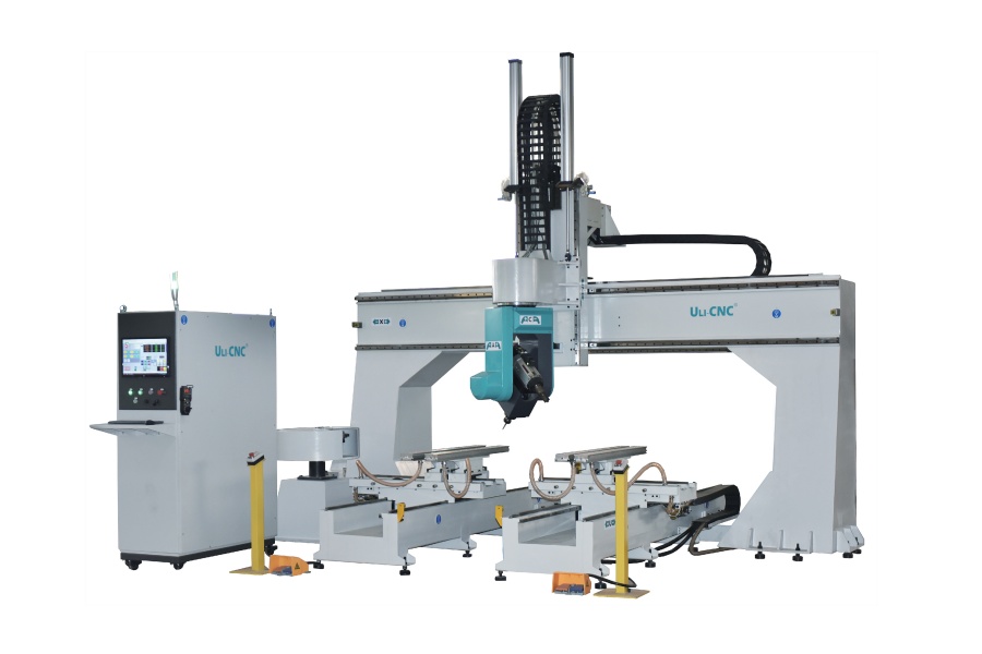 USH2重型定梁（liáng）雙工位五軸加工中心